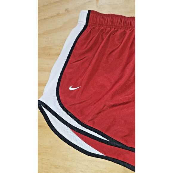 NIKE Arkansas University Razorbacks Dri-FIT Lined Red Shorts Size L Running Gym - Picture 4 of 8